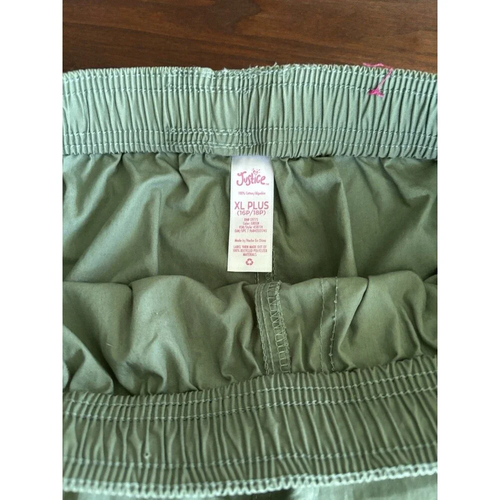 Justice Sports Girls Wide Leg Pull-On Pants